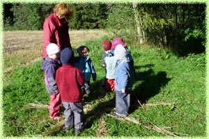 viel Spass im Waldkindergarten