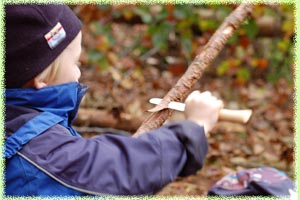 viel Spass im Waldkindergarten