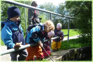 viel Spass im Waldkindergarten