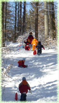 Winterspass im Waldkindergarten Isartal